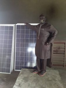 Read more about the article Reception des materiels pour l’ installation du popage solaire